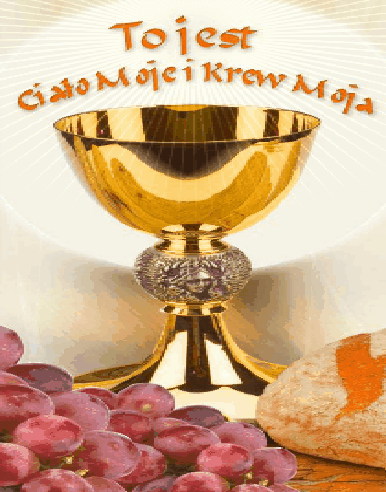 Duży kielich To jest ciało moje